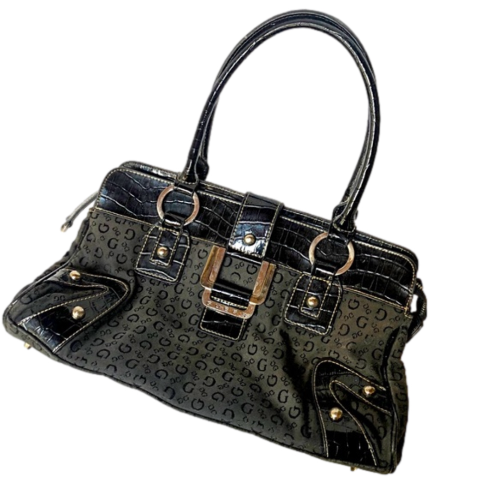 GUESS medium Black Purse